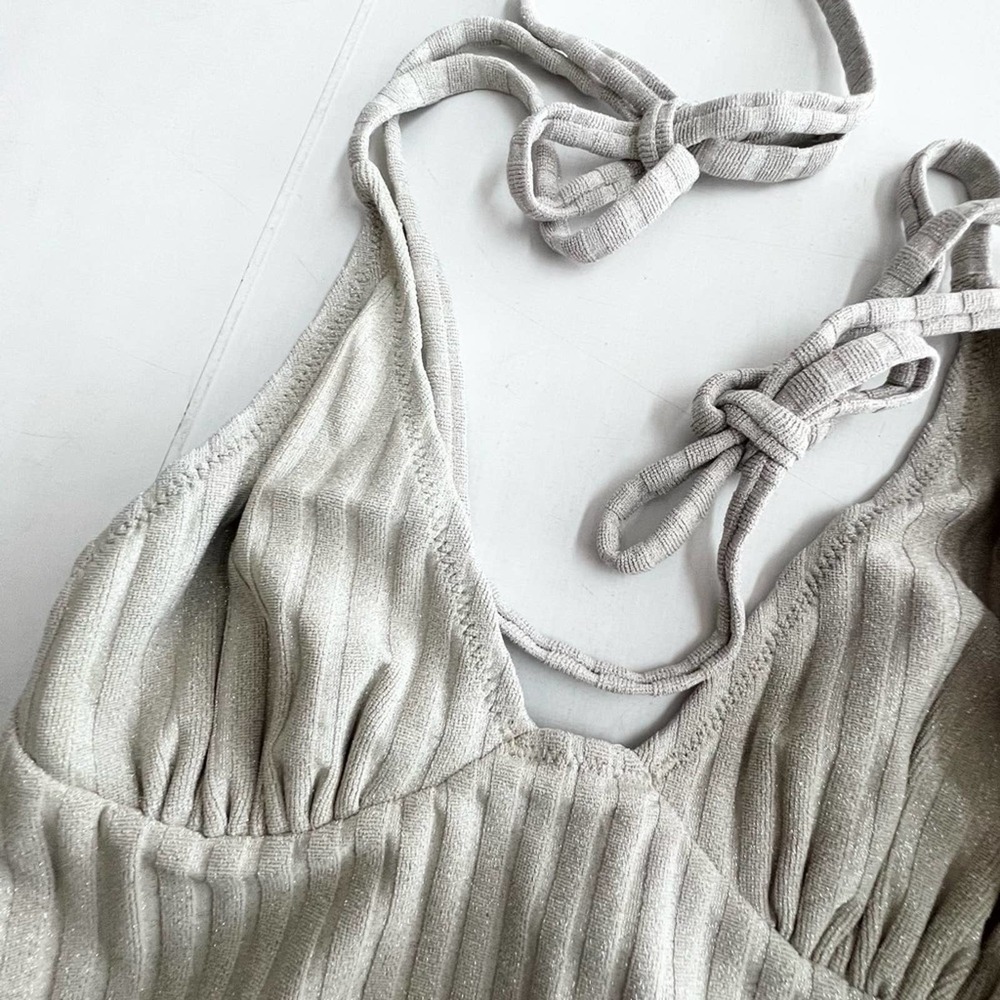 Solid & Striped The Olympia Solid Rib Silver One-… - image 5